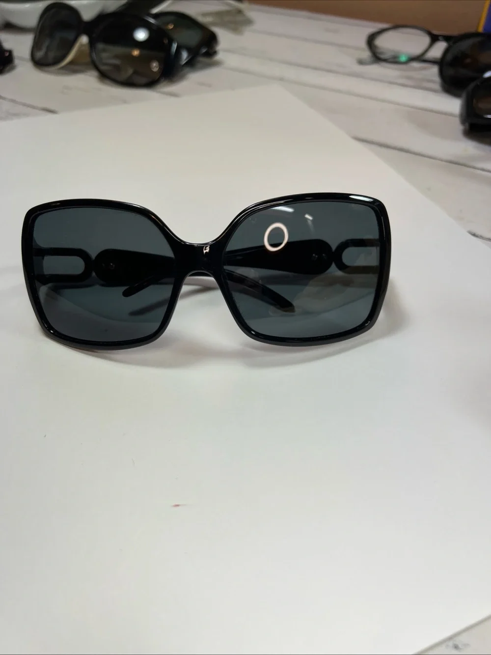 Jimmy Choo Oversized Black Square Women's Sunglasses